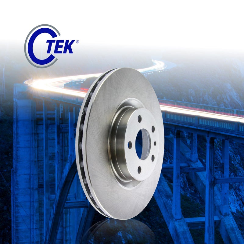 Centric Parts دوار فرامل أمامي سنتريك 121.40071 C-Tek يناسب موديلات مختارة من أكورا وهوندا - Image 2